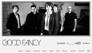 Official site of music band Good Fancy